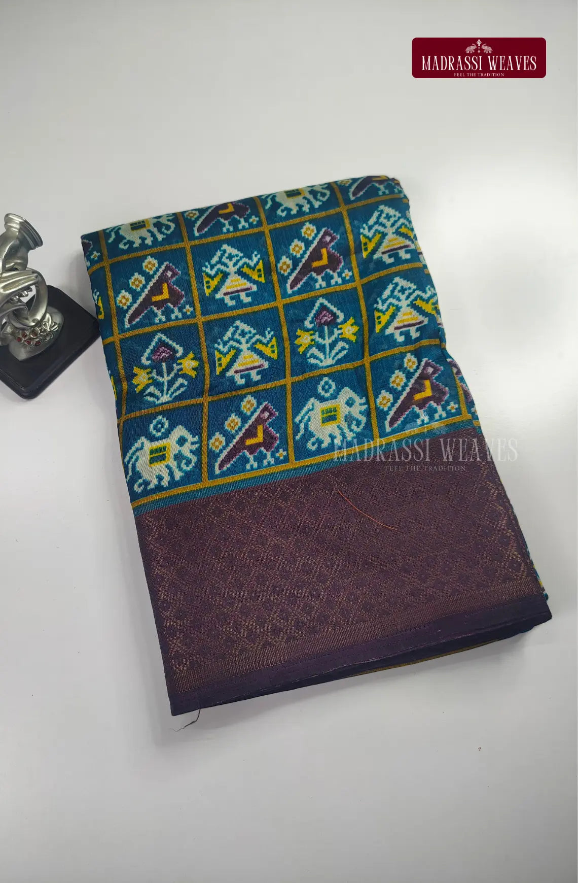Casual Office Wear Blend Silk Saree