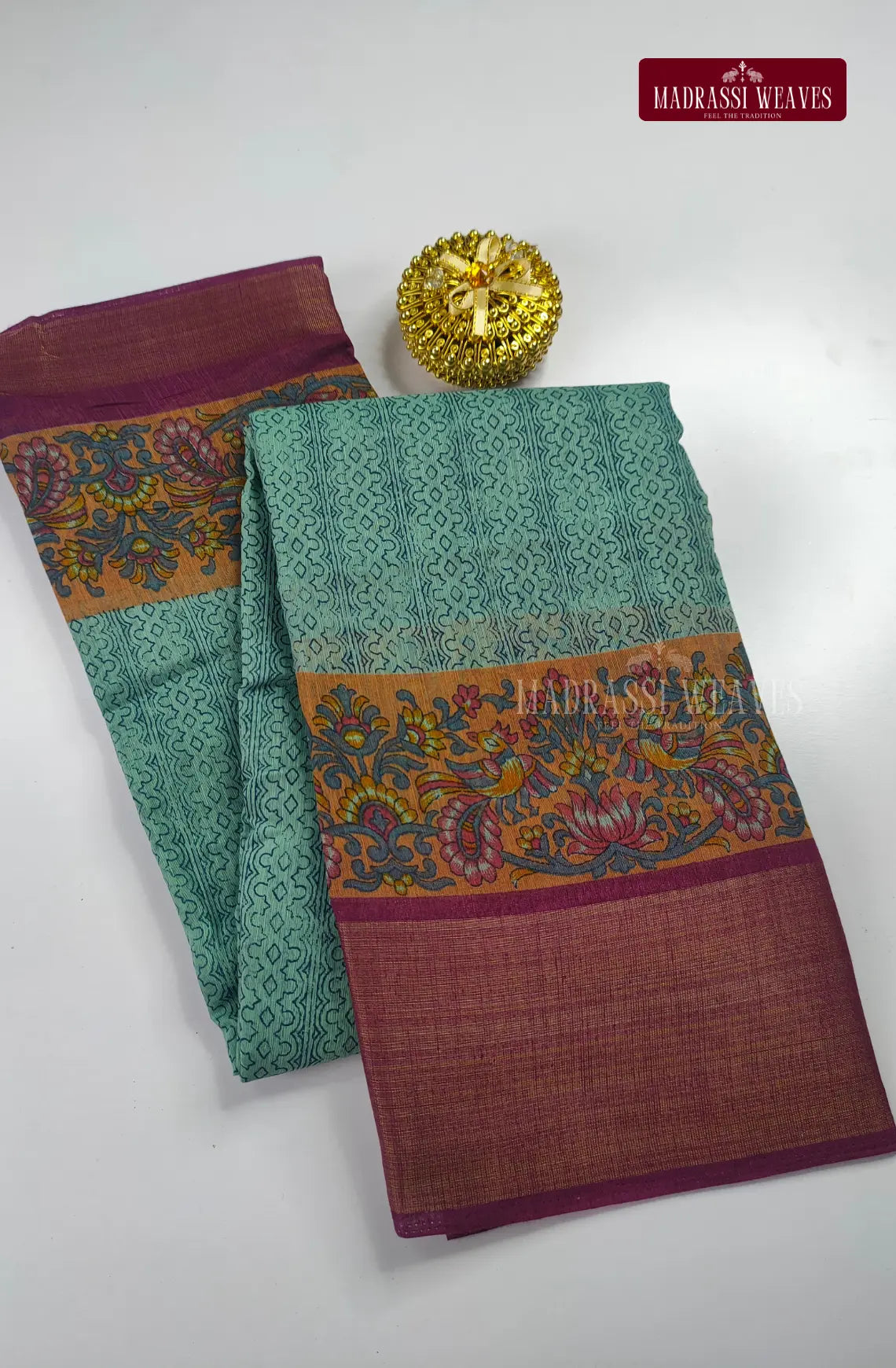 Casual wear Printed Soft Cotton Saree