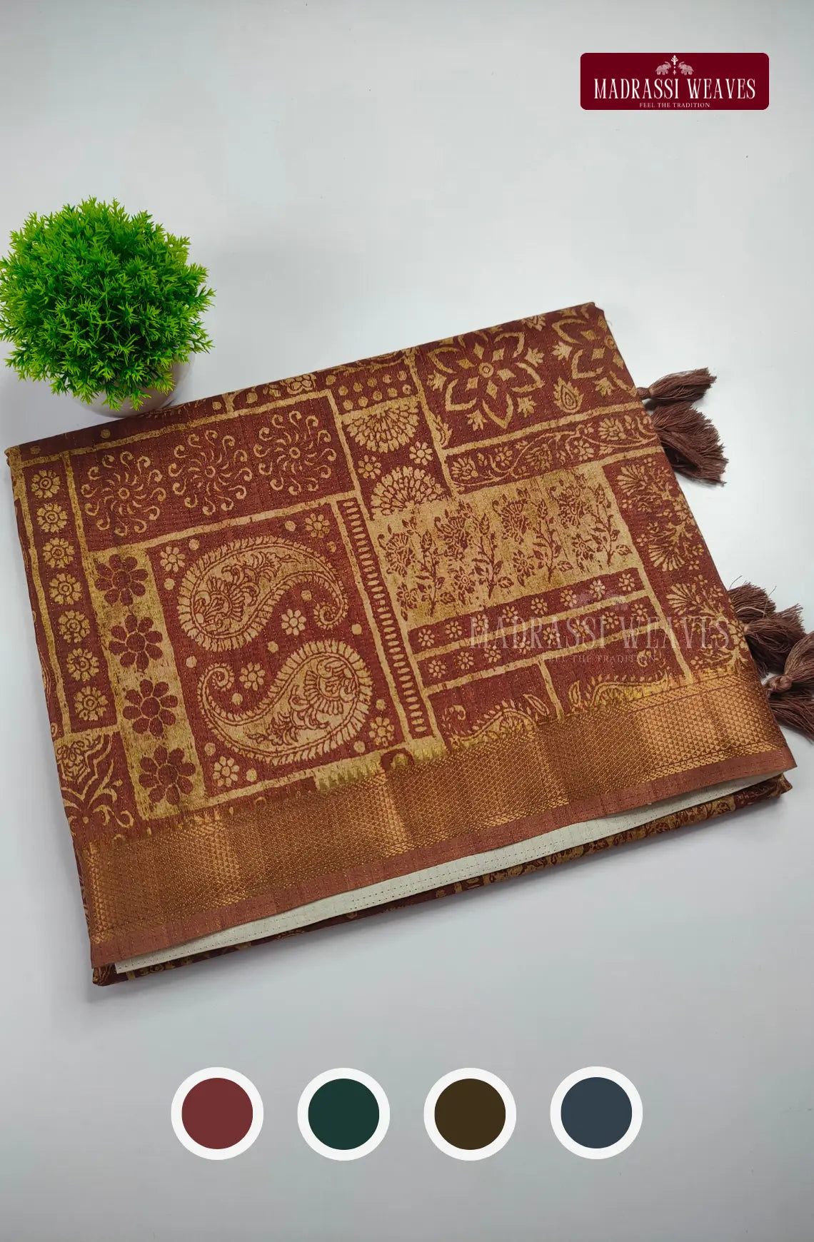 Chanderi Cotton Saree