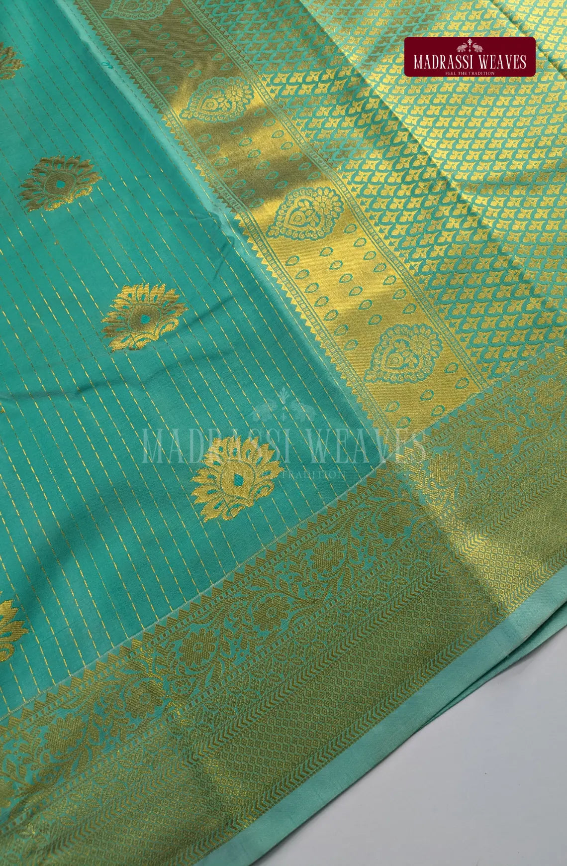 Premium Couple Combo Set with Gold Zari - Rama