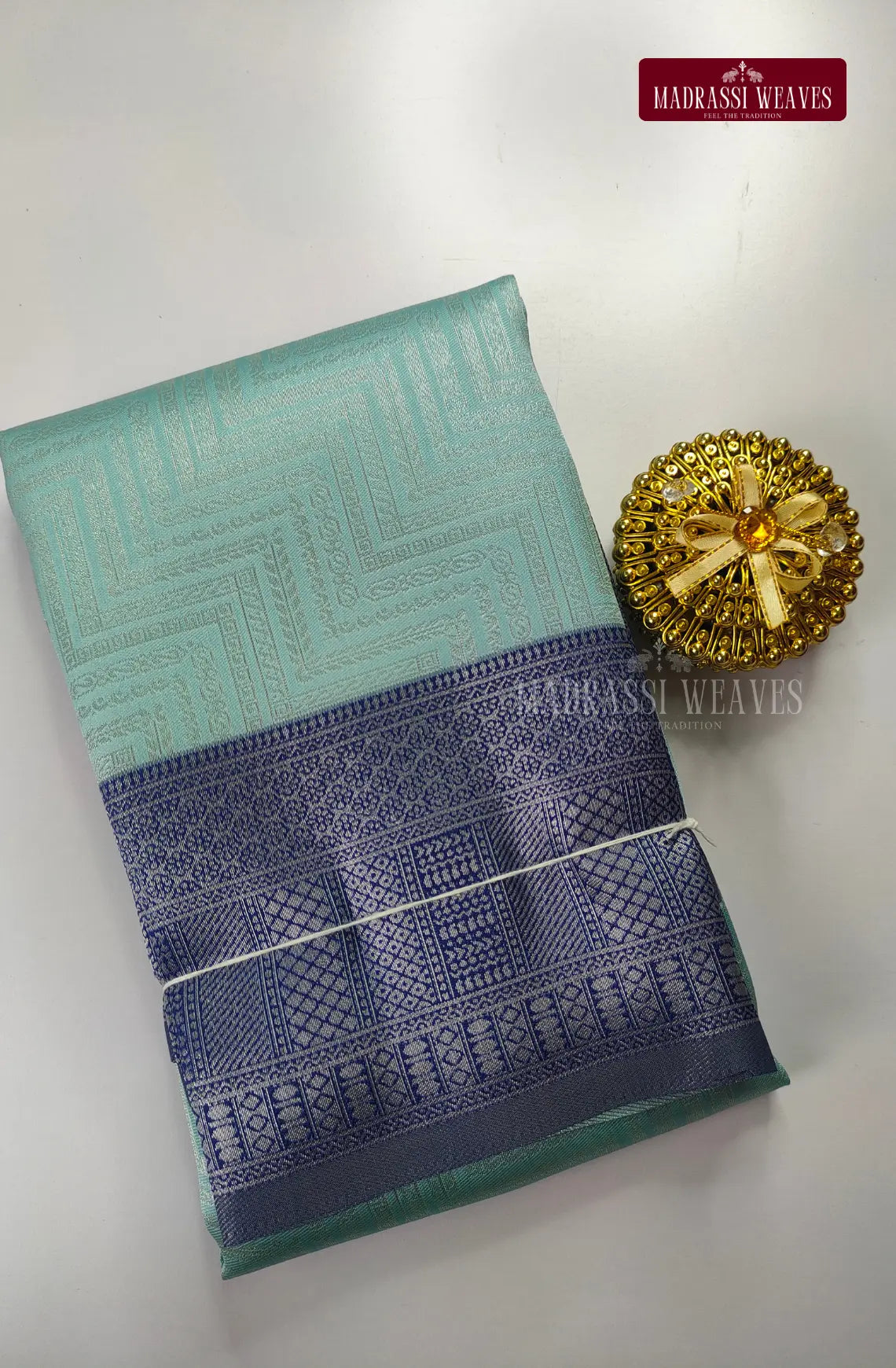 Embossed Semi Kanchi Silk Saree