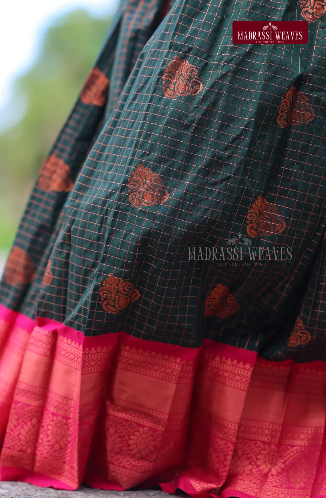 Functional Wear Half Saree Pattu Set - Pattu Grace