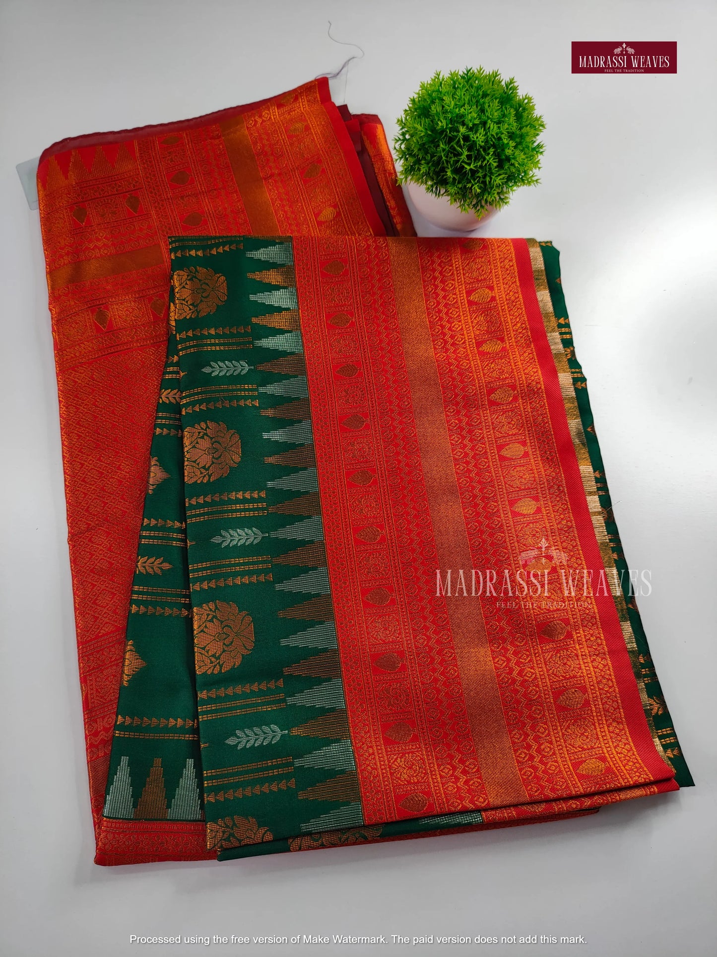Premium Silver Zari semi Kanchi Soft Silk Sarees