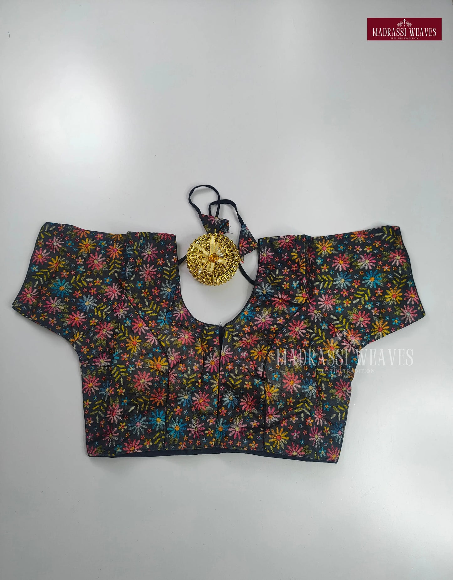 ReadyMade Digital Print With Lining Blouses - Multi Colour