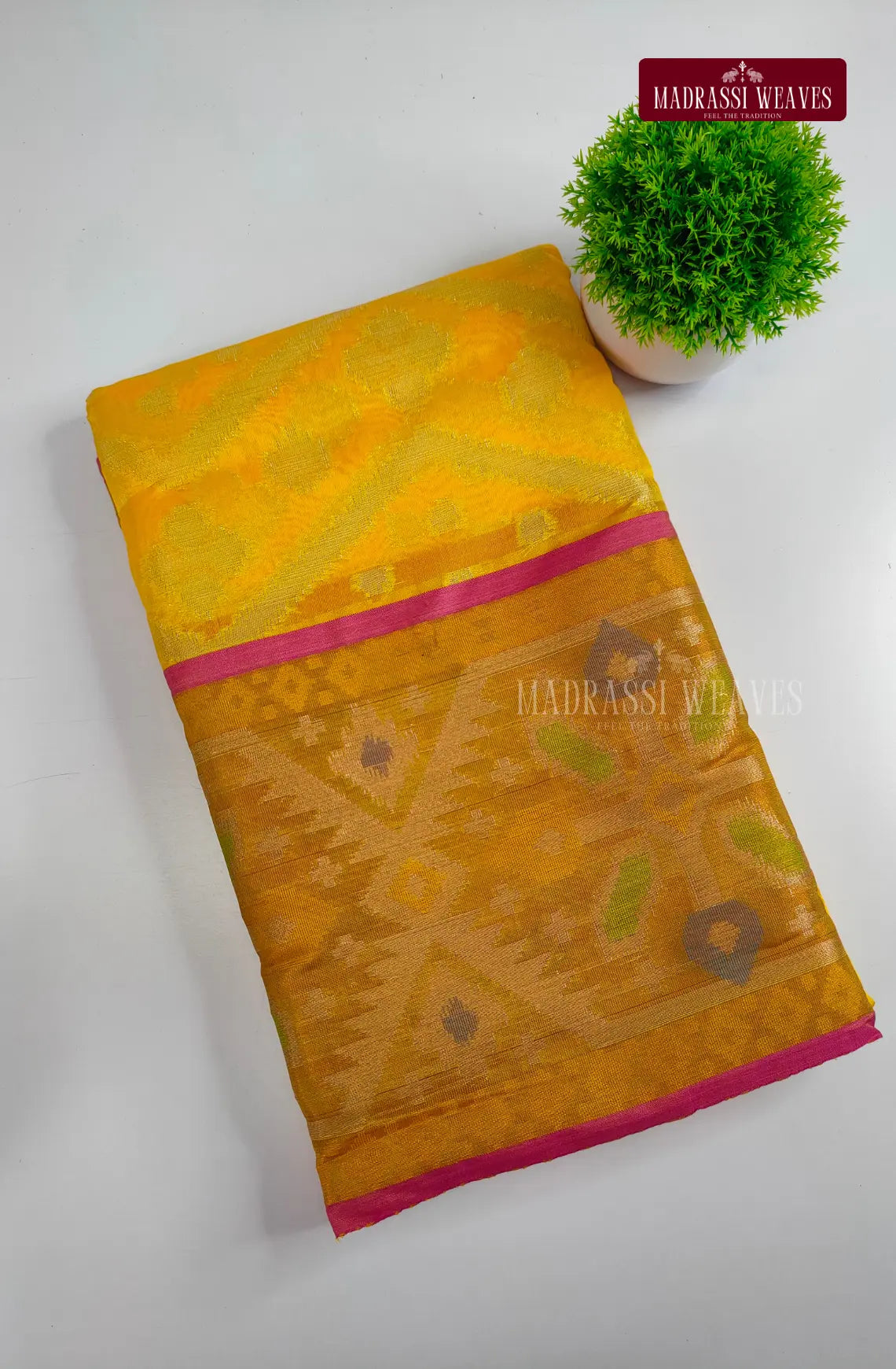 Ikat Style Soft Cotton Sarees