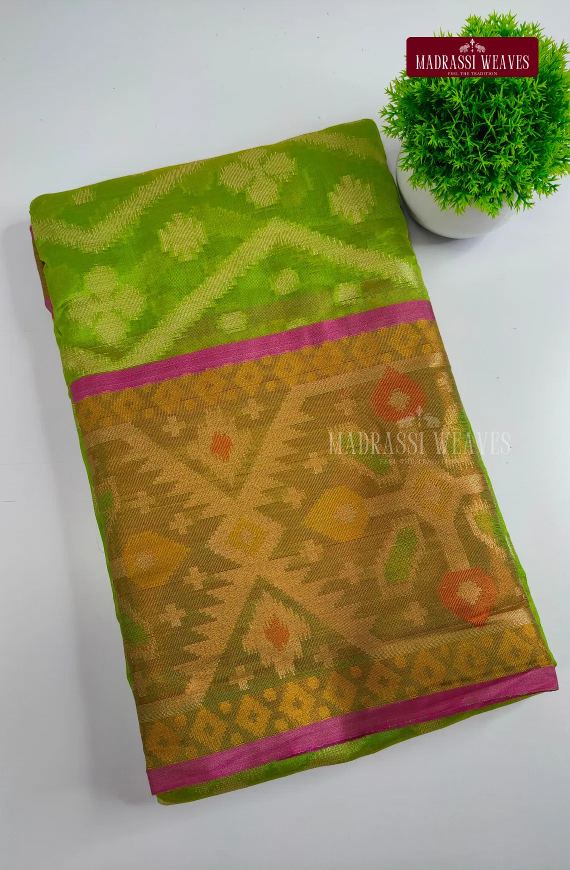 Ikat Style Soft Cotton Sarees