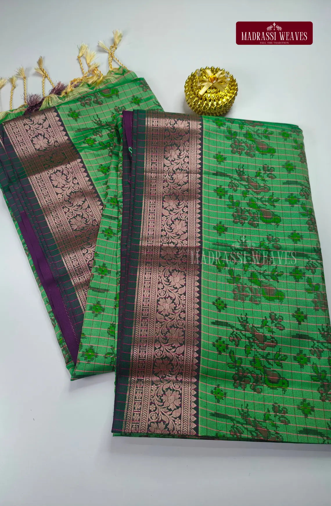 Kancheevaram Soft Butter Silk Saree