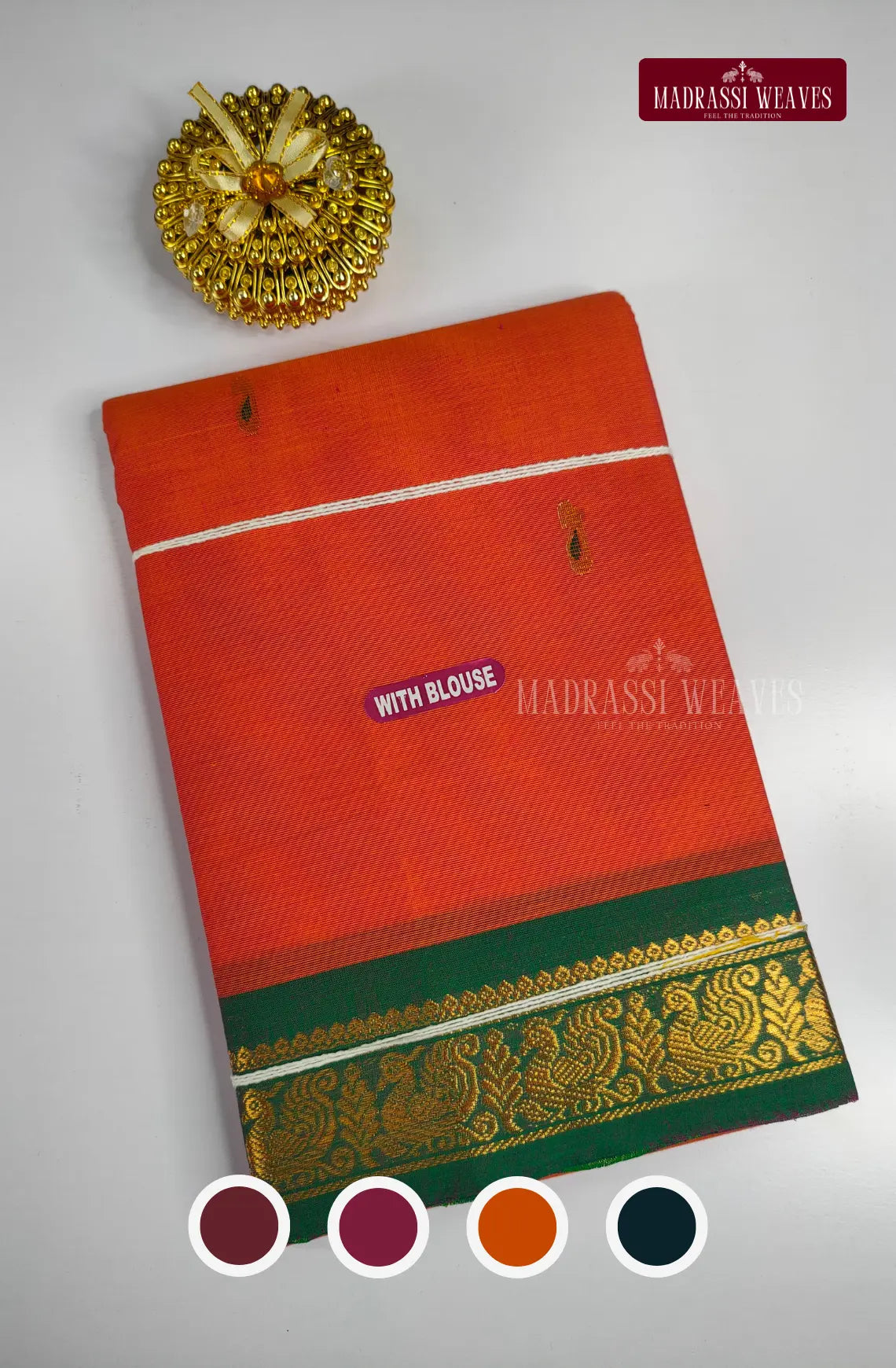 Kanchi Pure Cotton Saree