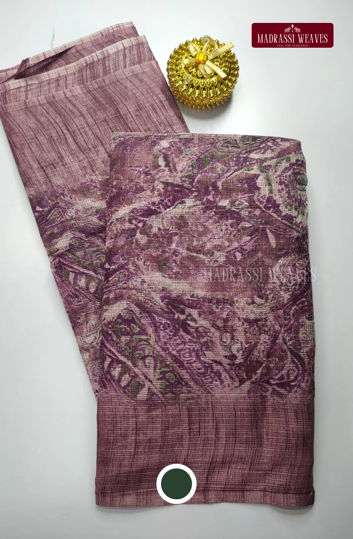 Kota Weave Cotton Blend Saree