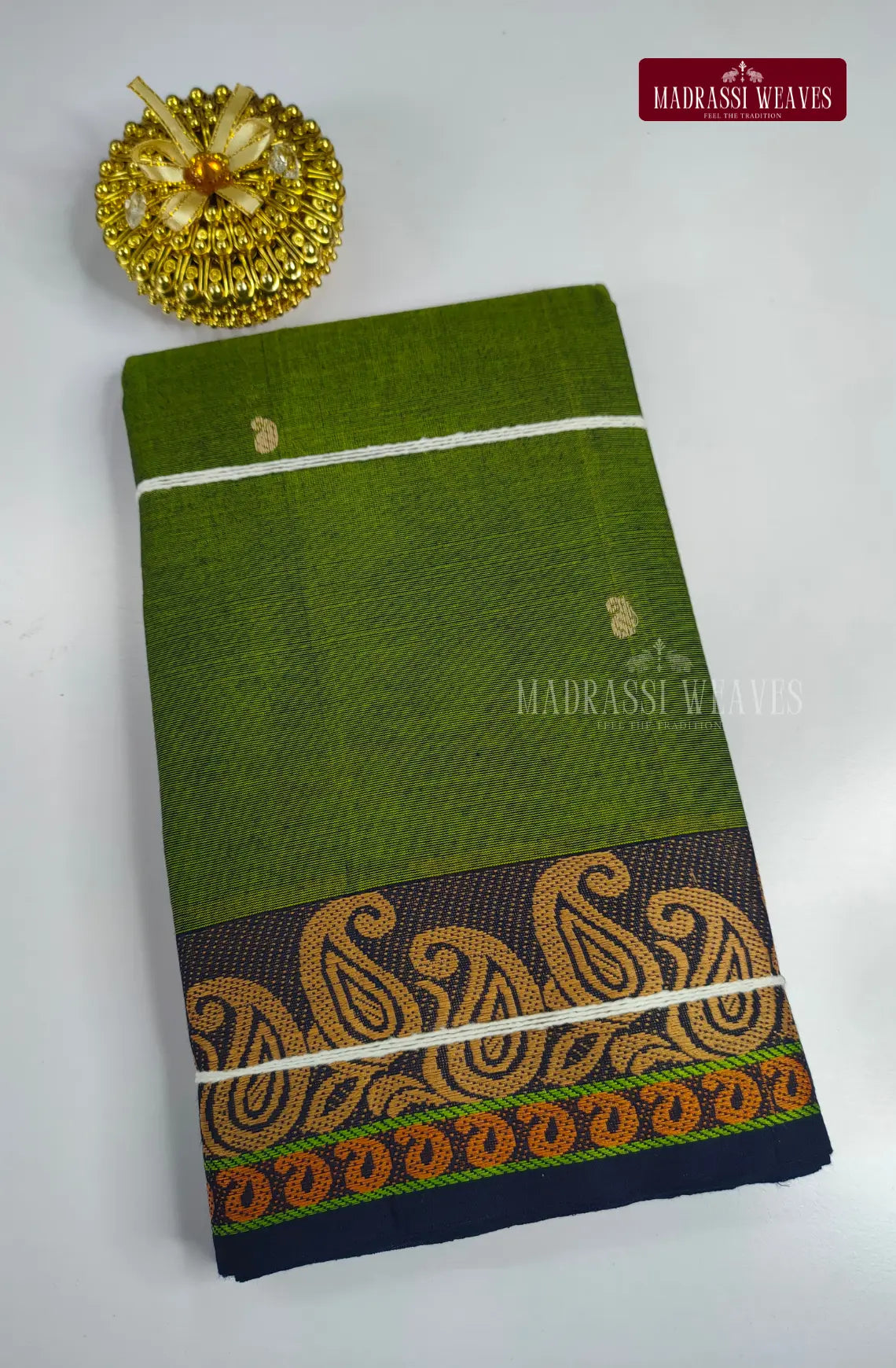Pure Cotton With Fancy Border Sarees