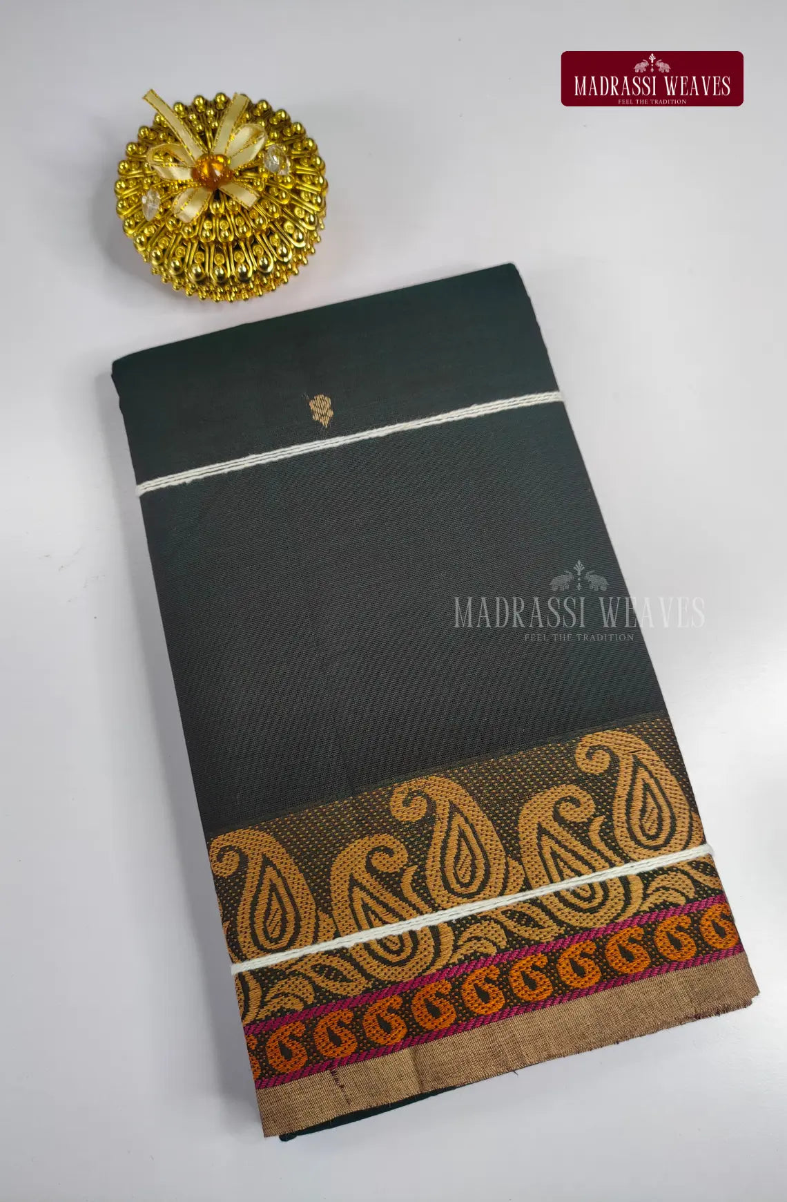 Pure Cotton With Fancy Border Sarees
