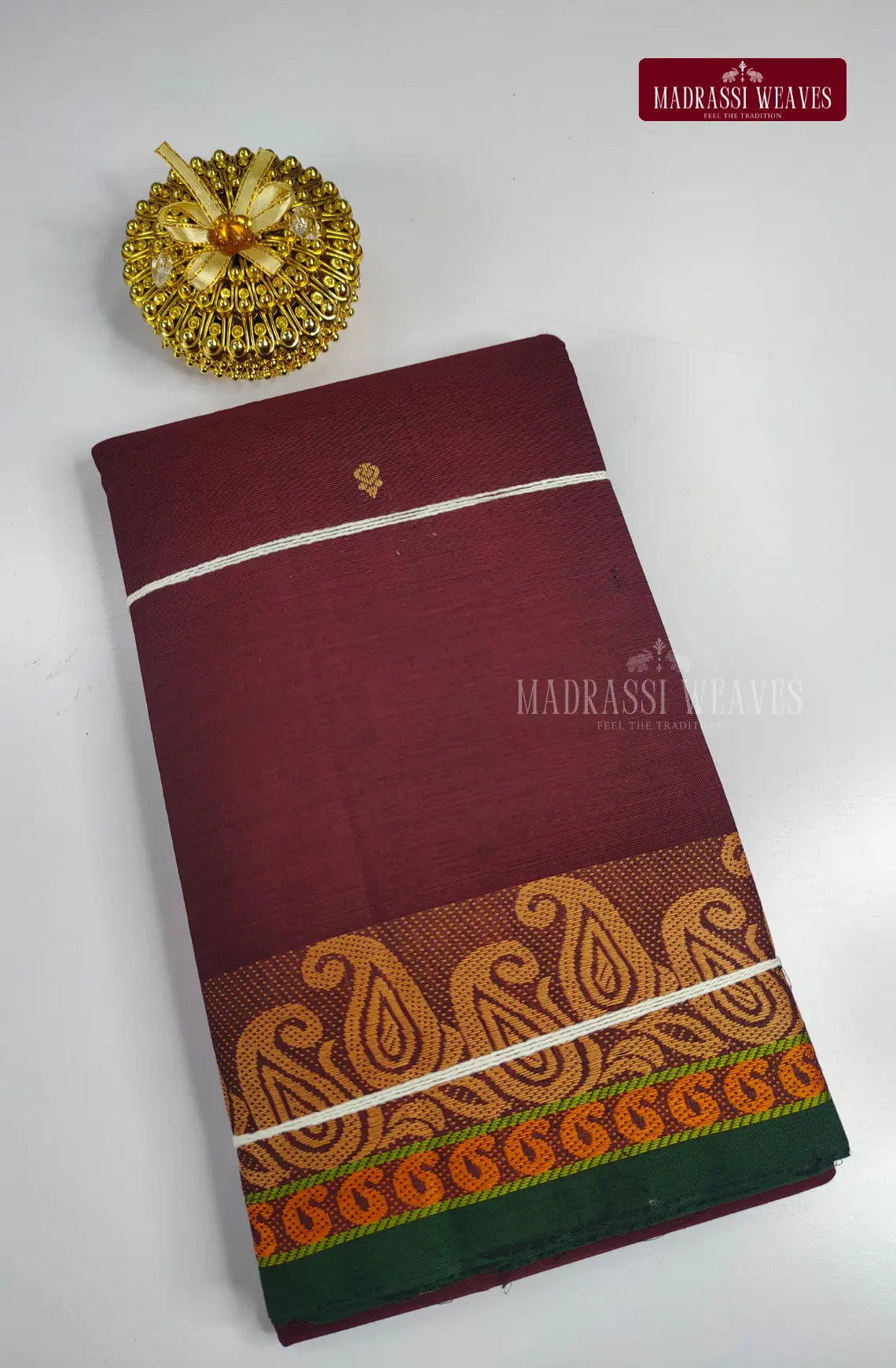 Pure Cotton With Fancy Border Sarees