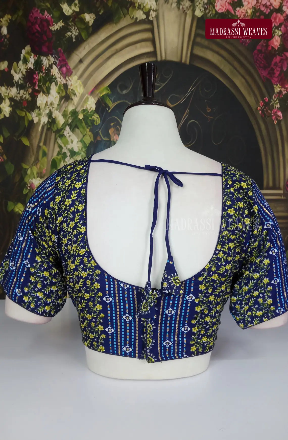 Readymade V Neck Cotton Blouse