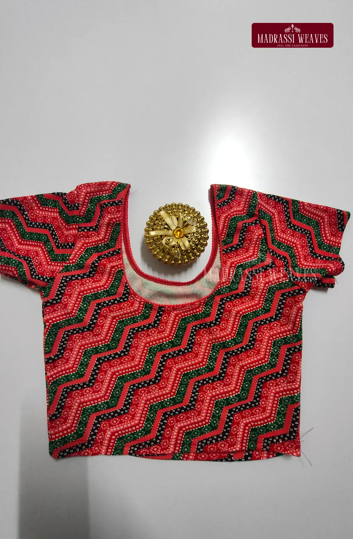 Readymade Stretchable Blouse - Pink