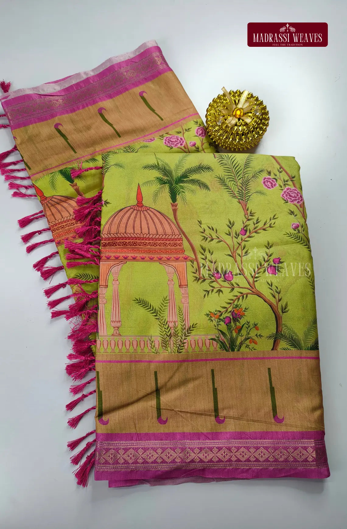Semi Kathan Silk Saree