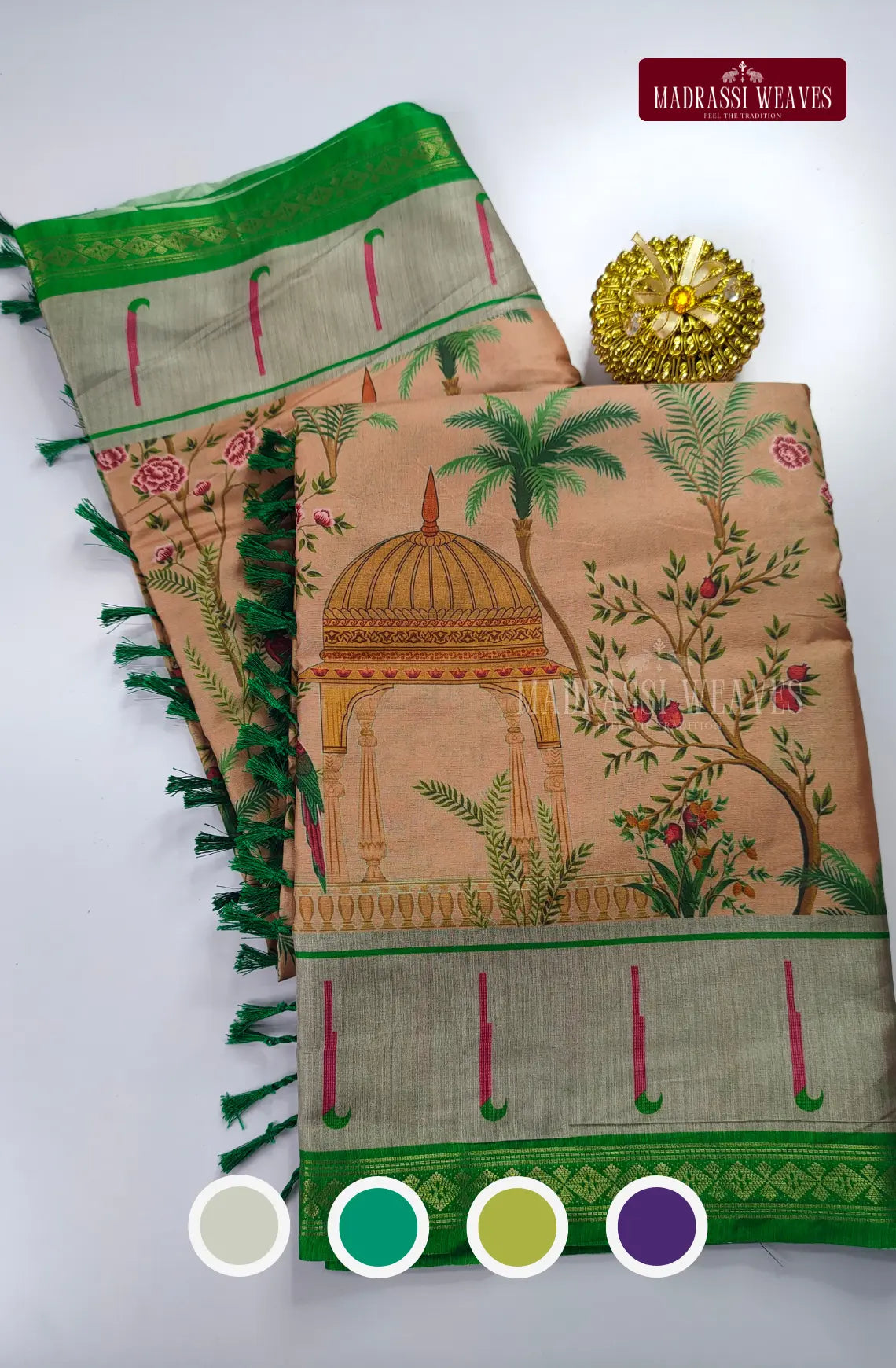 Semi Kathan Silk Saree