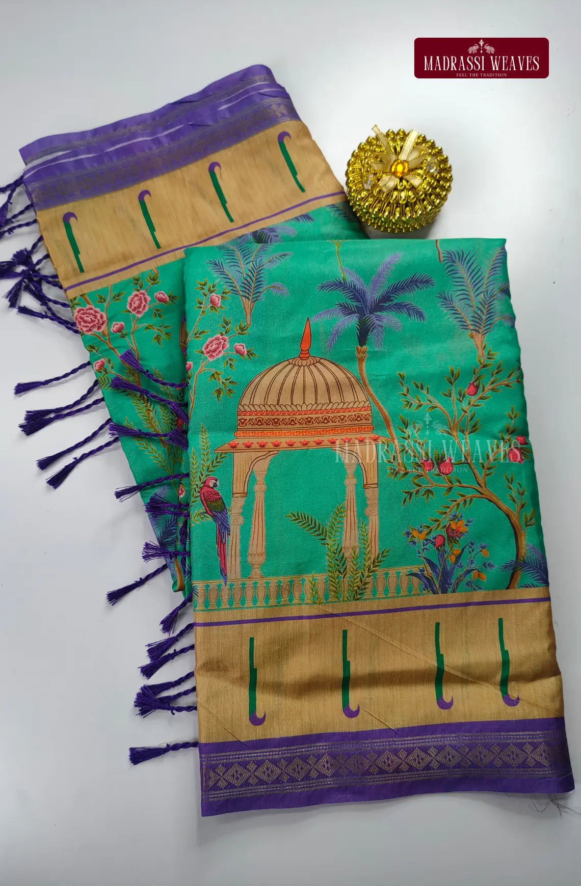 Semi Kathan Silk Saree