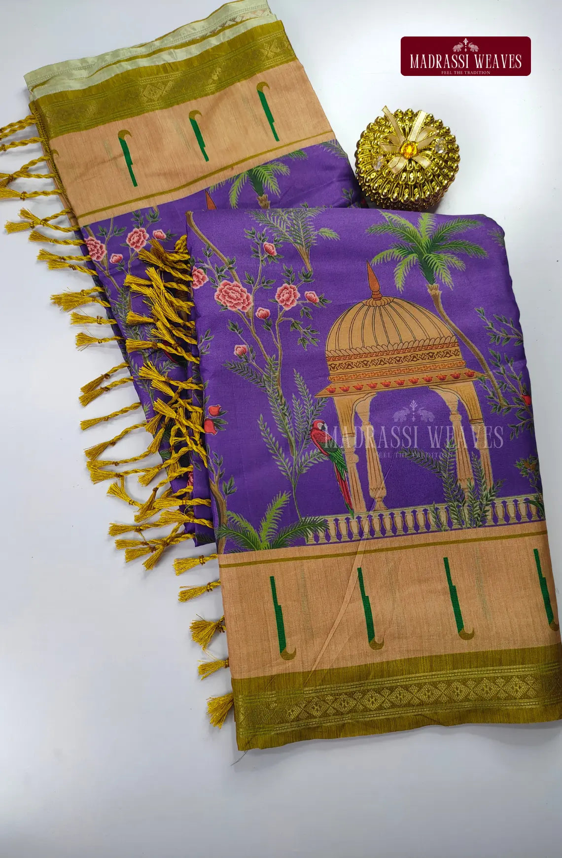 Semi Kathan Silk Saree