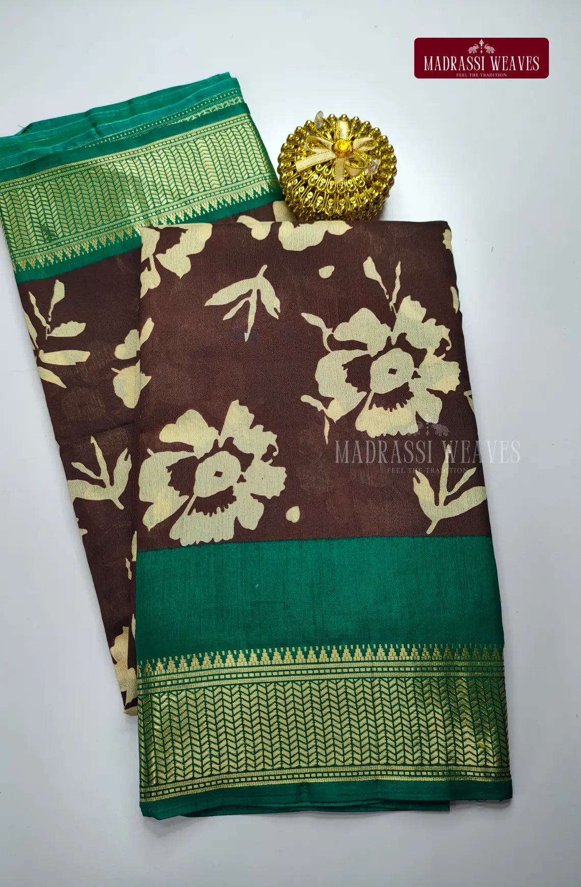 Soft-Floral-Mysore-Silk-Saree