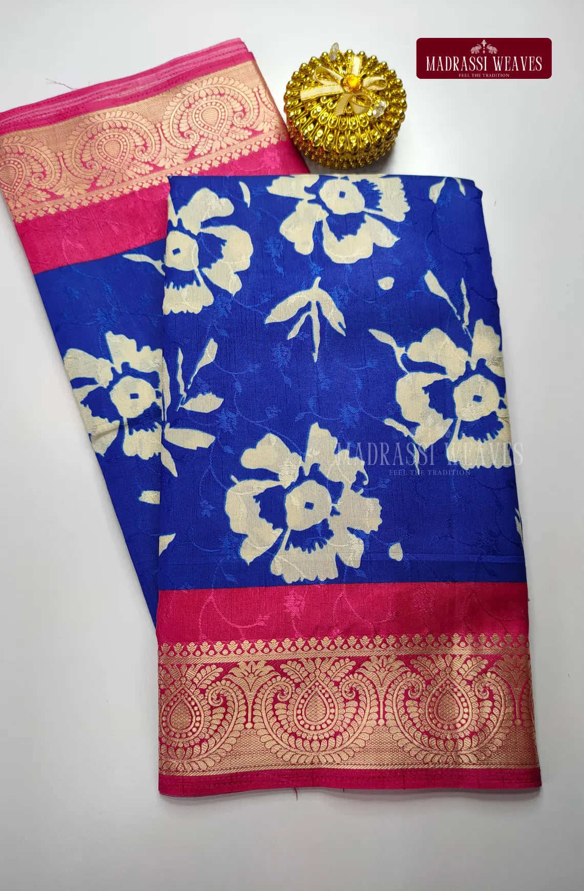 Soft-Floral-Mysore-Silk-Saree