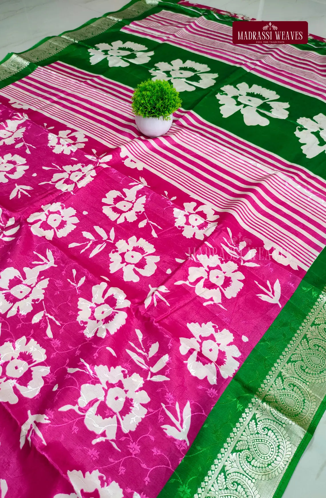 Soft-Floral-Mysore-Silk-Saree