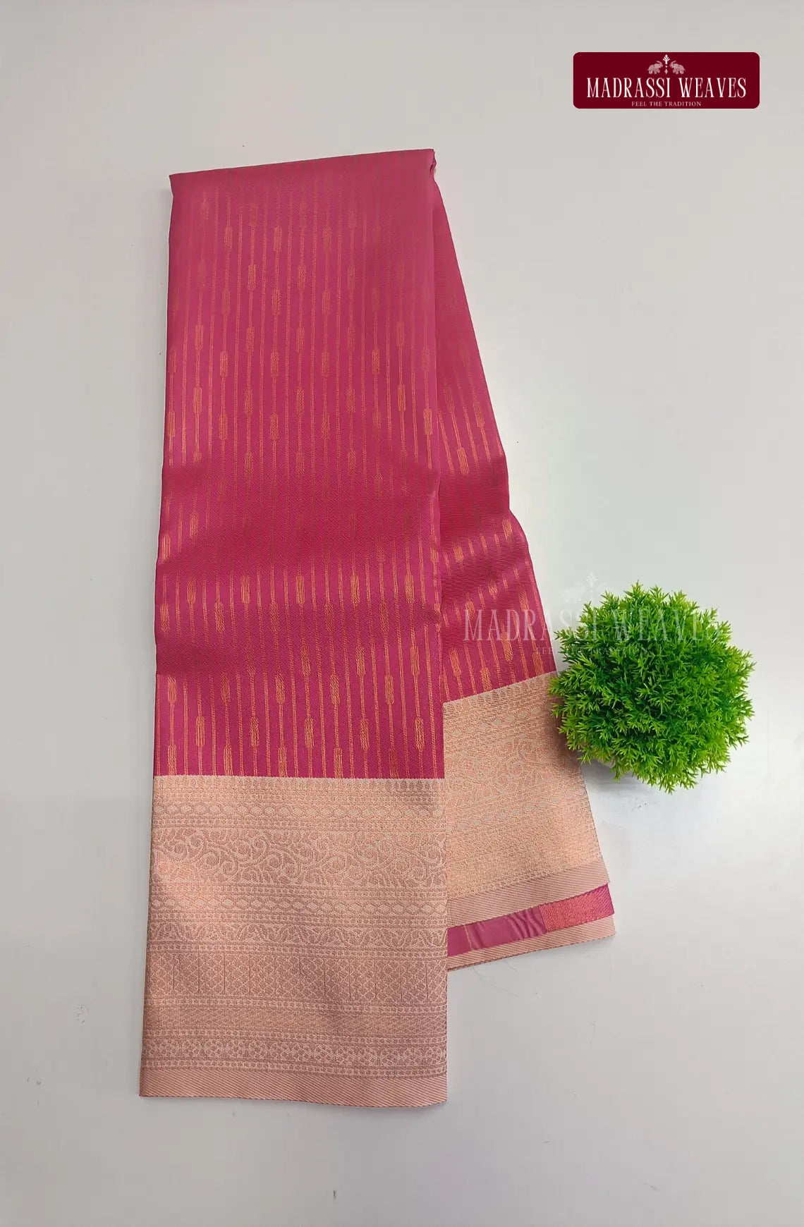 Striped Vairaoosi Semi-Silk Saree