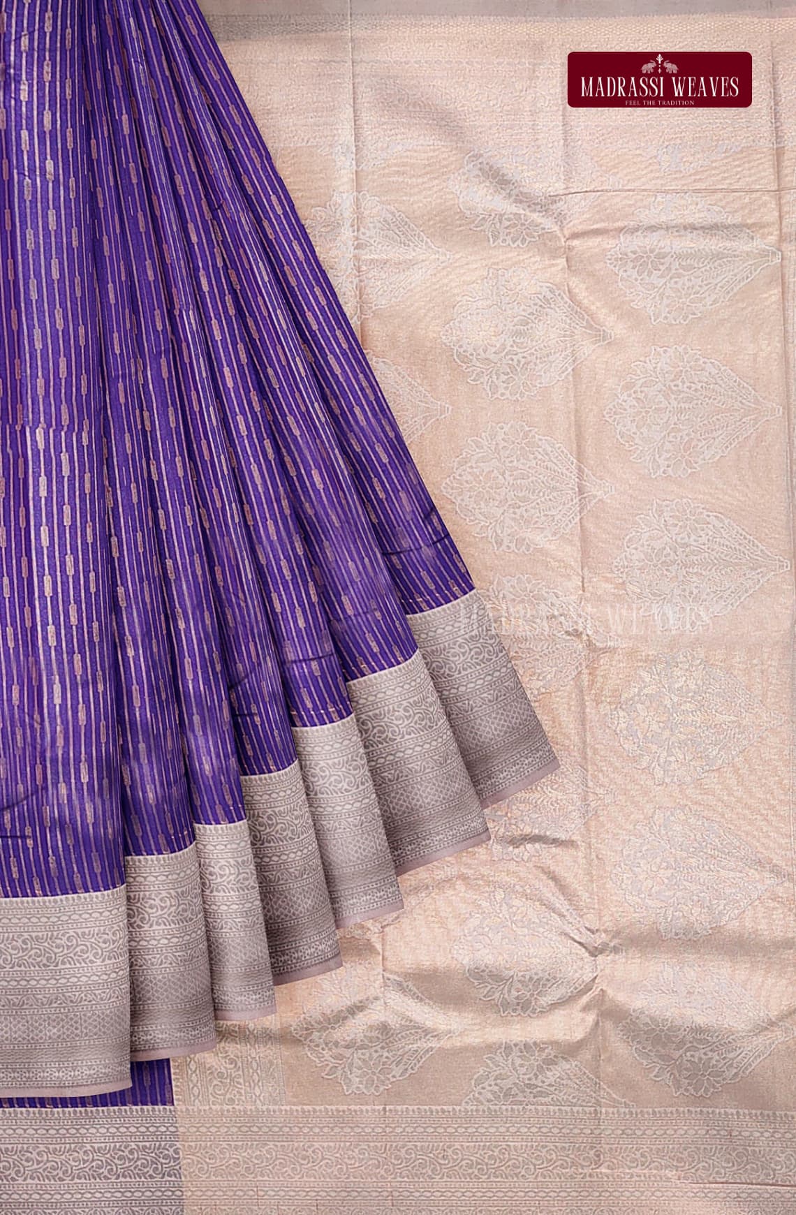 Striped Vairaoosi Semi-Silk Saree