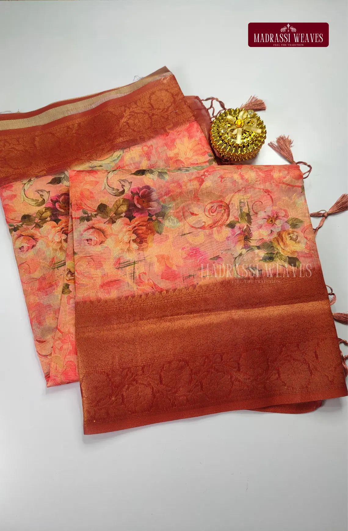 Trendy Burberry Digital Saree