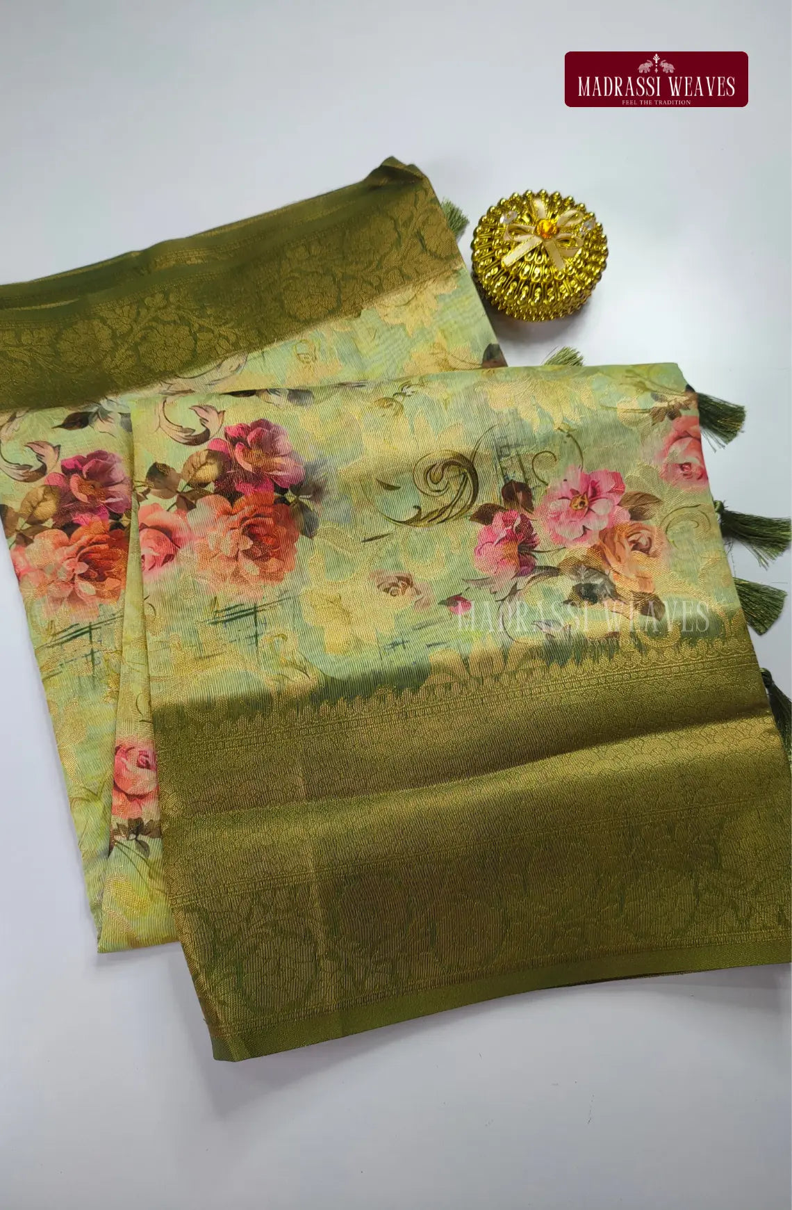 Trendy Burberry Digital Saree
