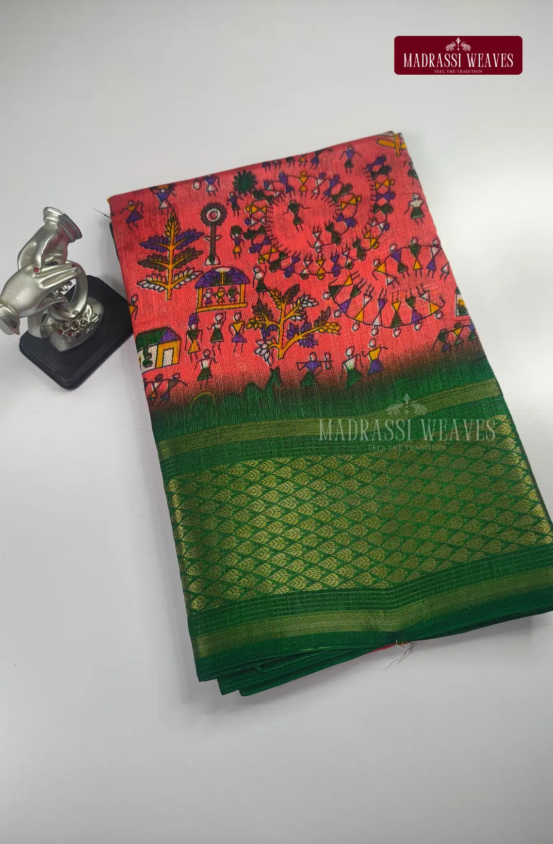 Tribal Art Casual Wear Saree