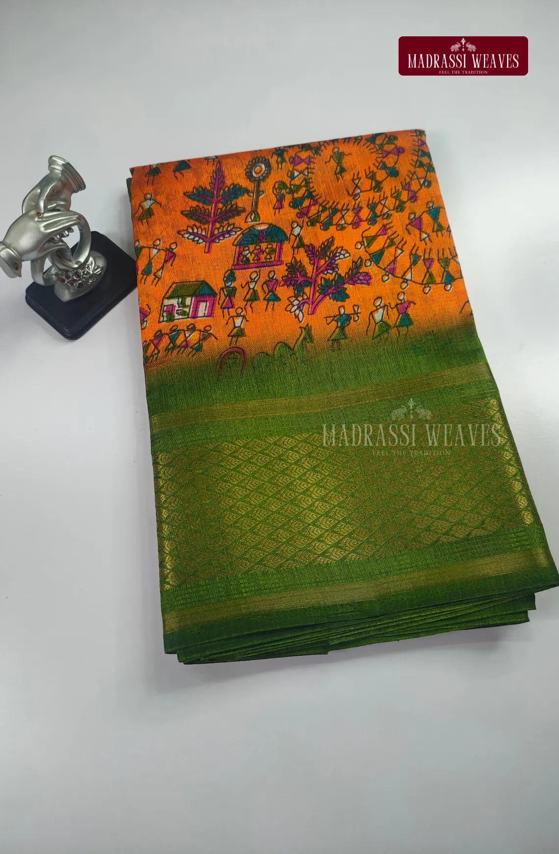 Tribal Art Casual Wear Saree