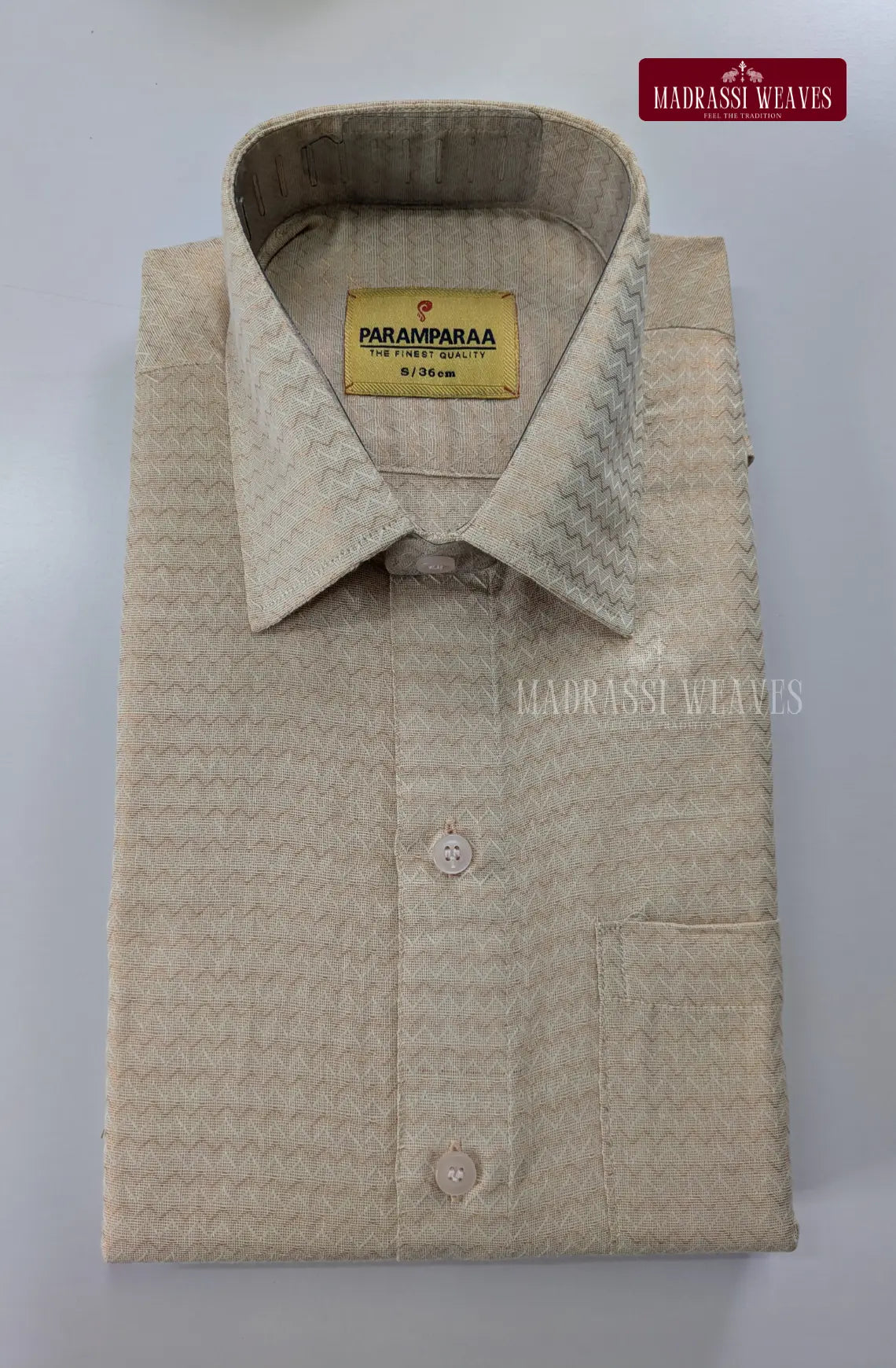 Wedding Zari Brocade Shirt and Dhoti Set - 2