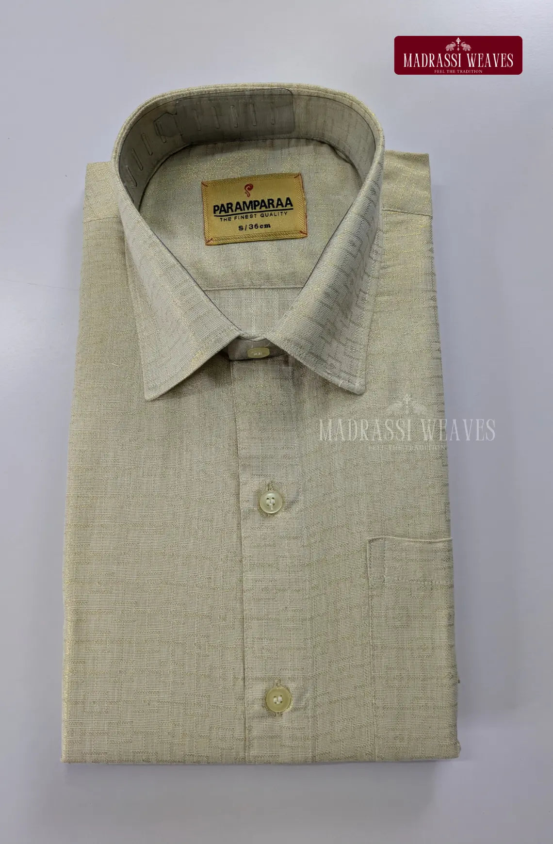 Wedding Zari Brocade Shirt and Dhoti Set - 4