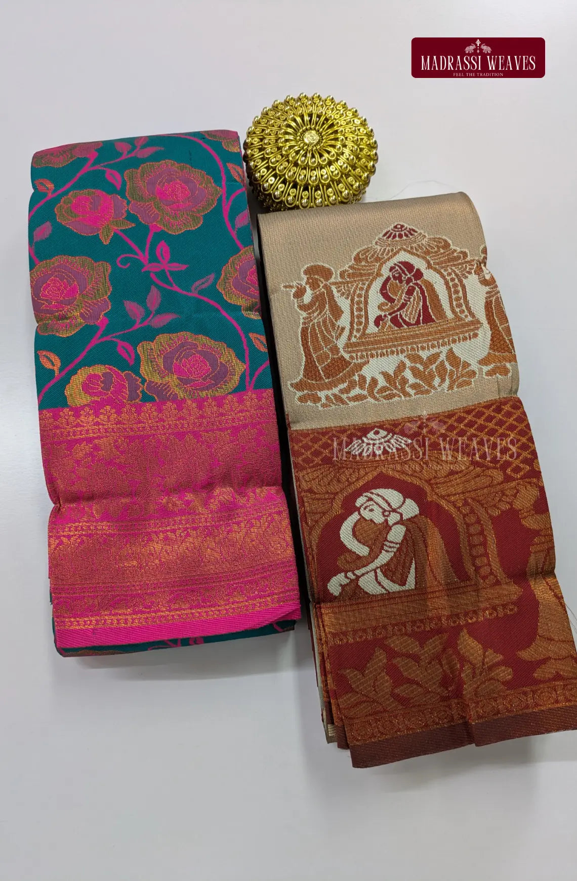 Zari Woven Combo Saree 22