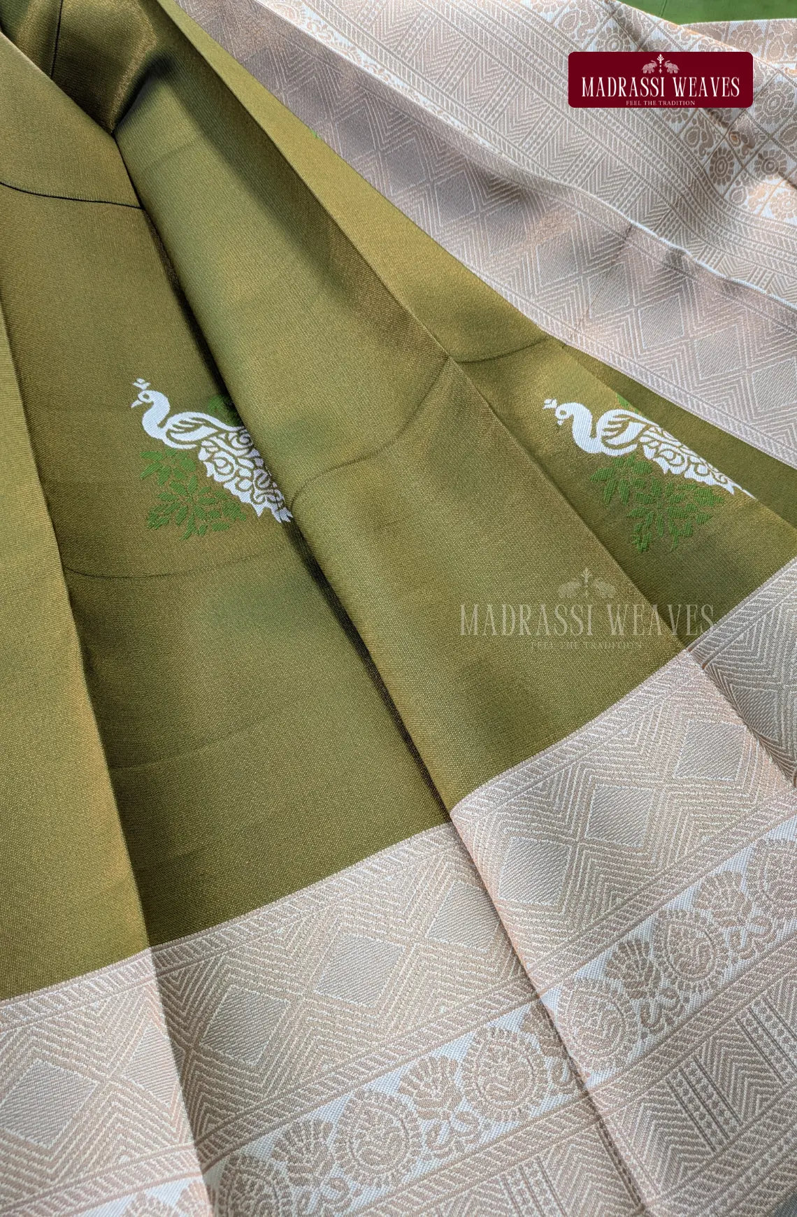 Zari Woven Combo Saree 1