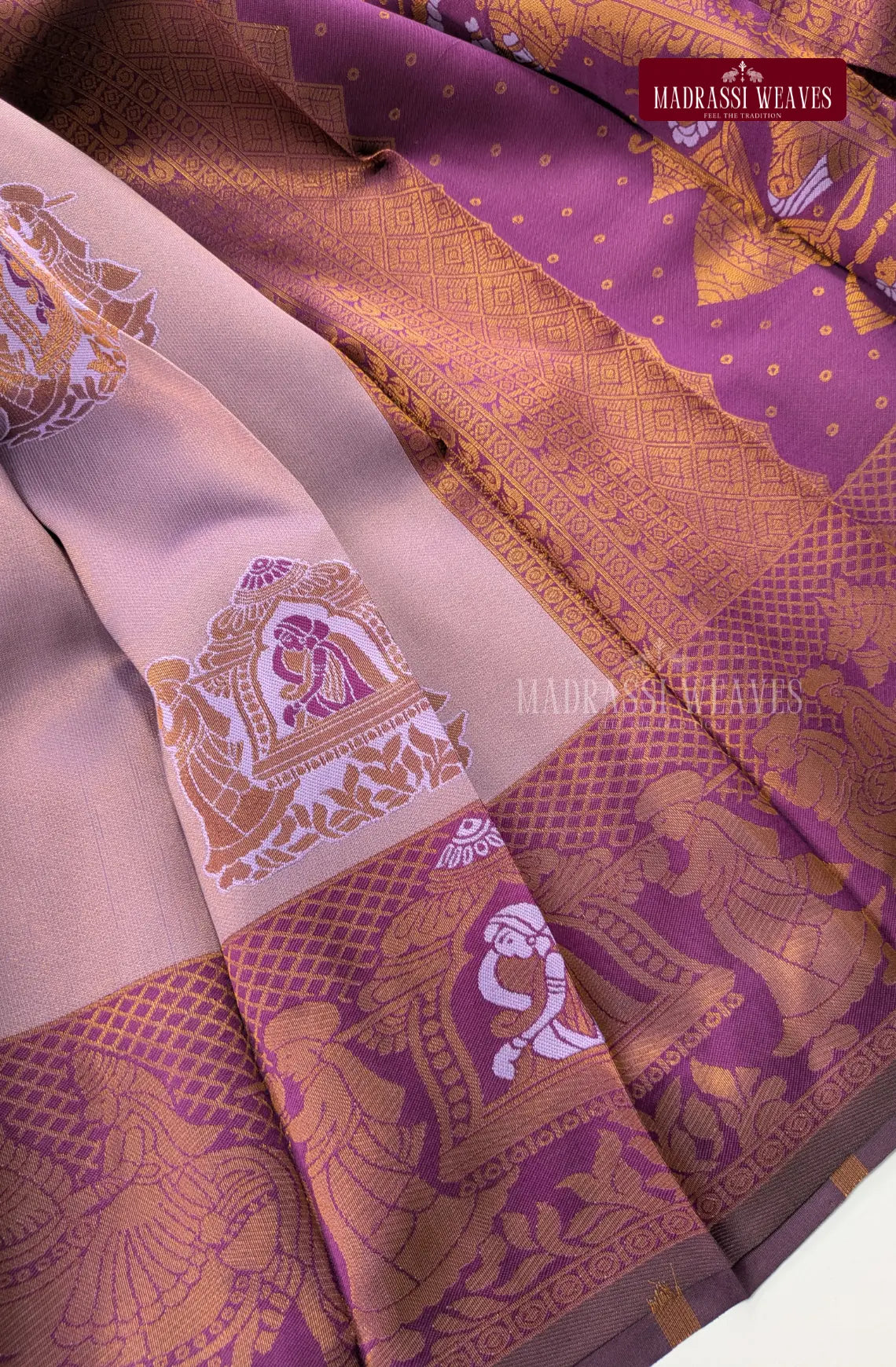 Zari Woven Combo Saree 5