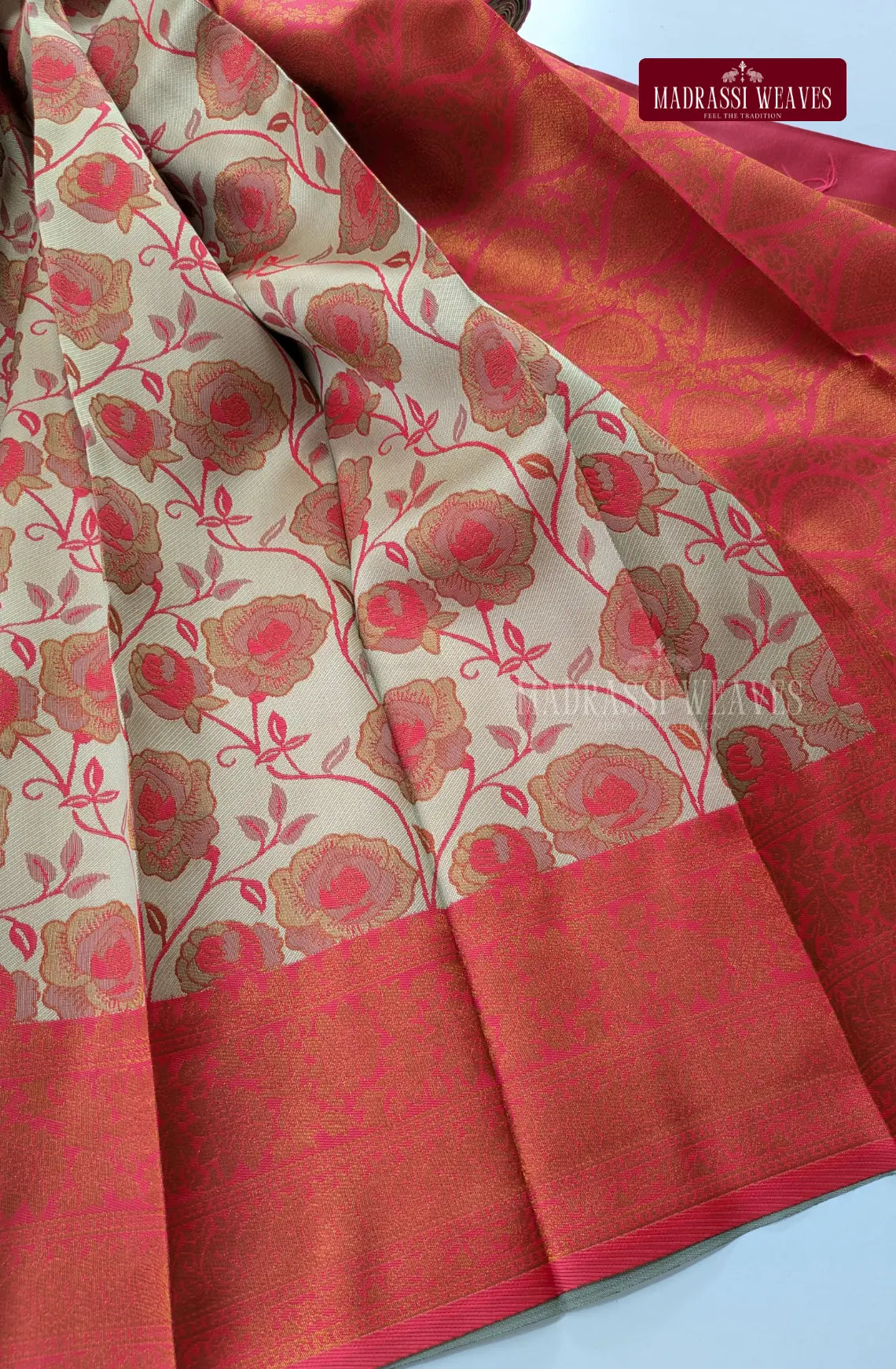 Zari Woven Combo Saree 5