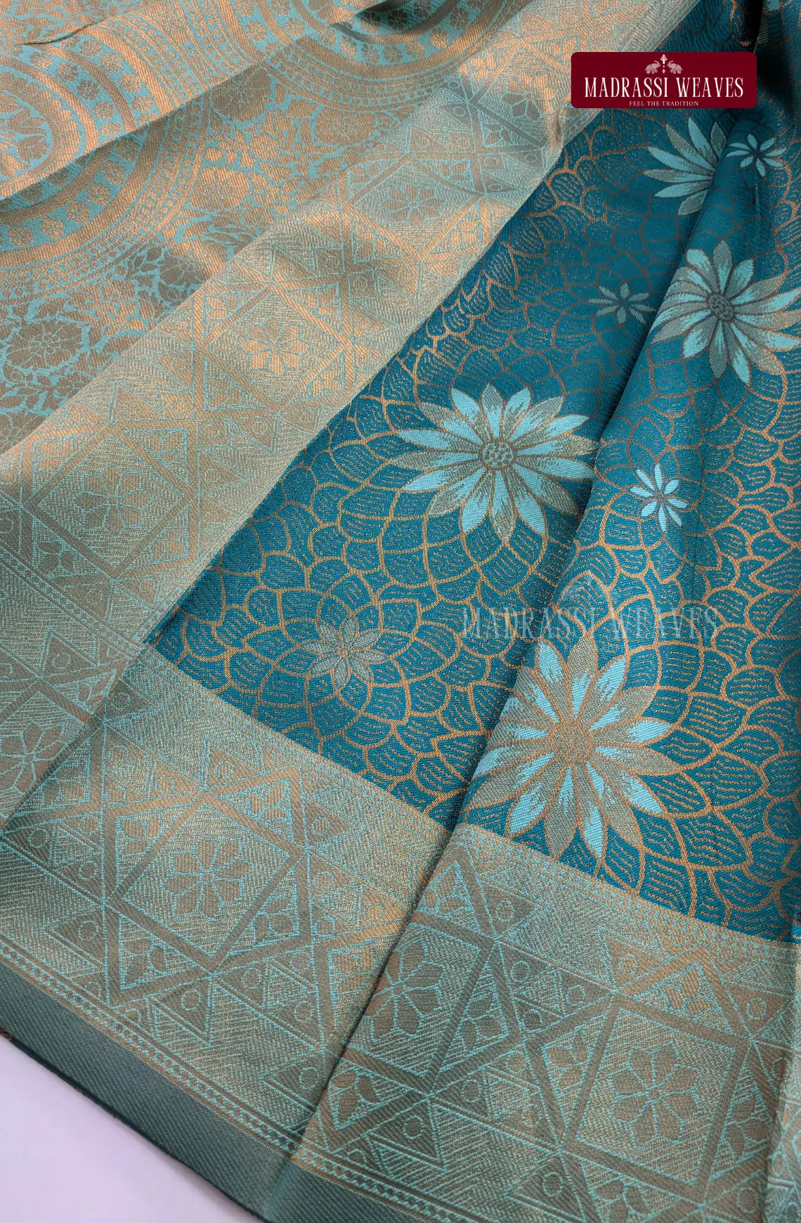 Zari Woven Combo Saree 7