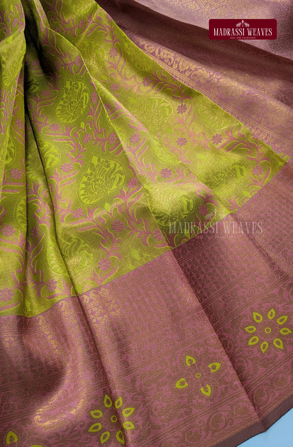Zari Woven Combo Saree 11