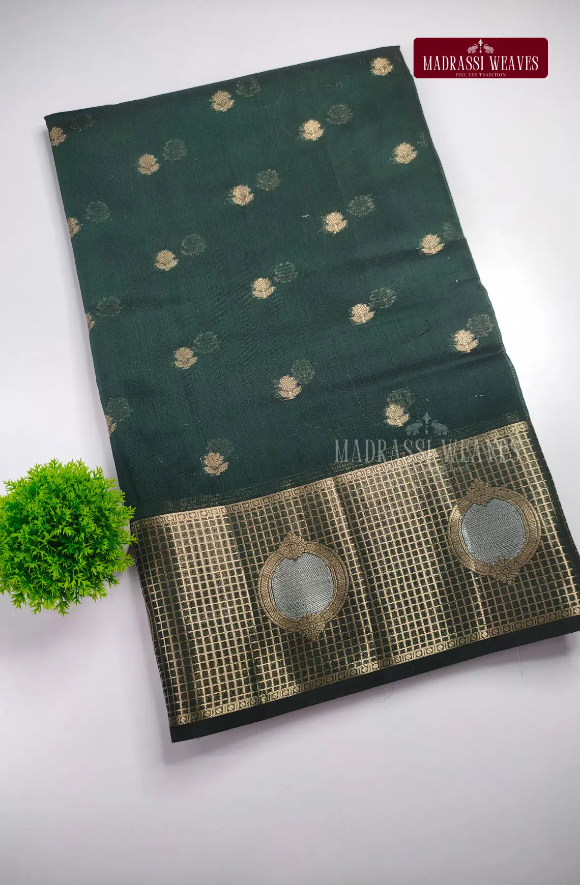 Premium Weightless Soft Cotton Silver Zari Saree