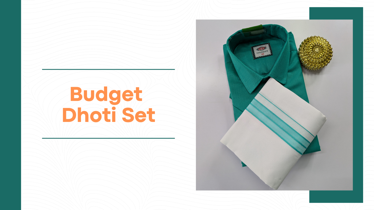 Budget Dhoti Set