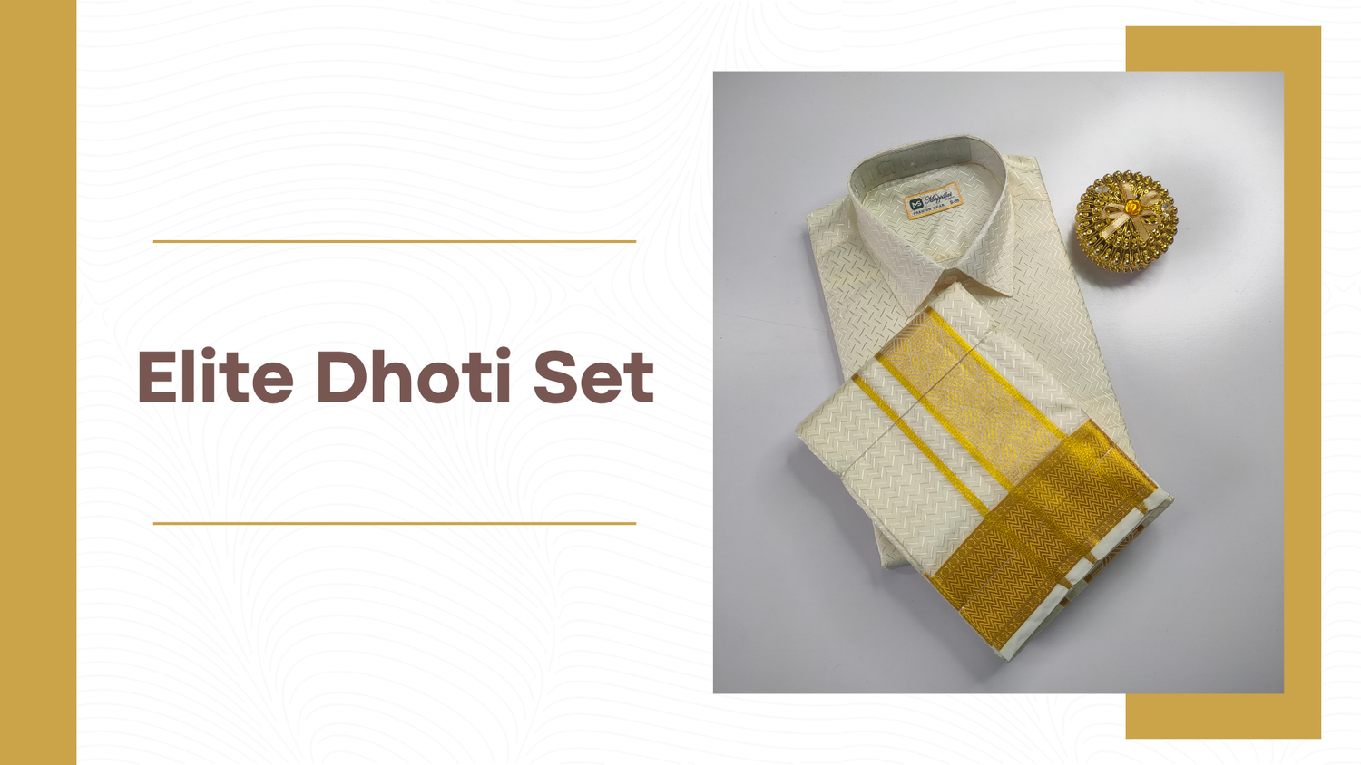 Elite Dhoti Set