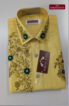 Luxury Aari Work Wedding Silk Dhoti Set (HandCrafted) -(DESPATCH TIME 15 DAYS) - Champagne