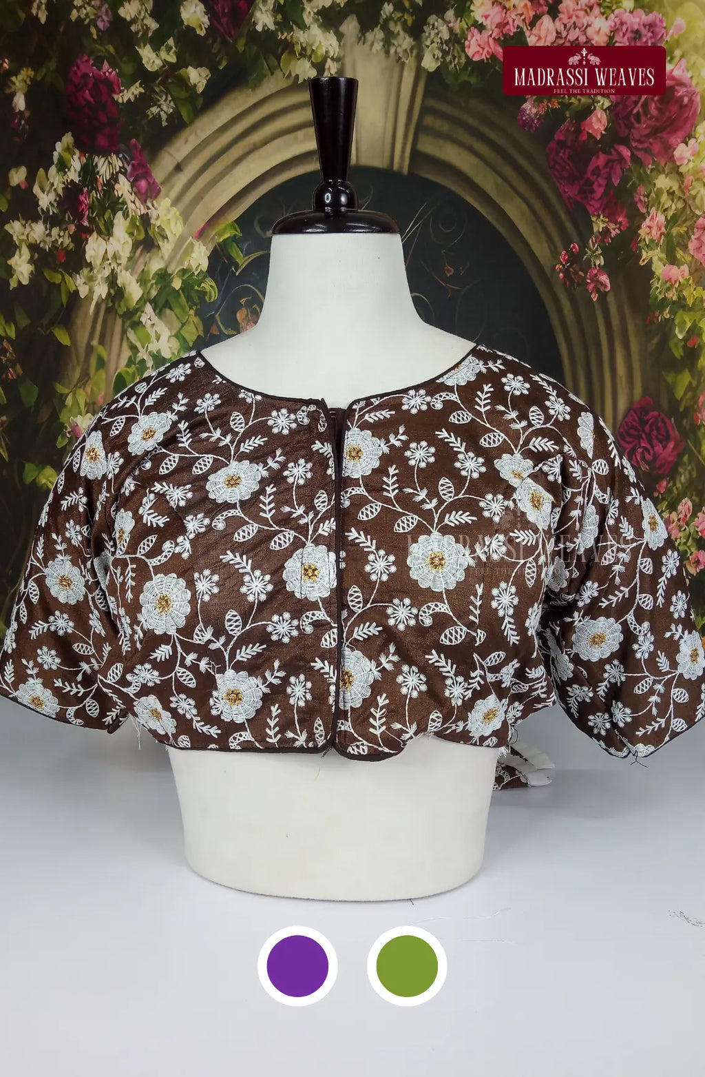 All over Embroidered Bollywood Style Blouses