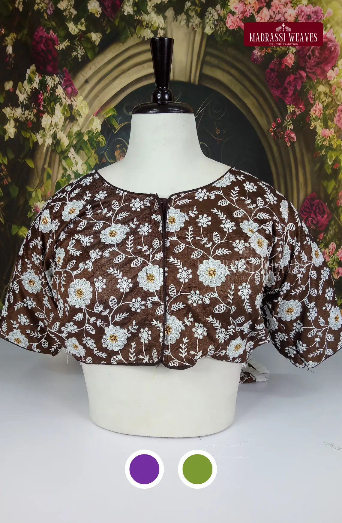 All over Embroidered Bollywood Style Blouses