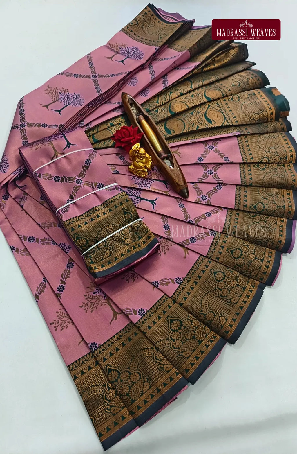 Avarthana Spiral Tree Saree