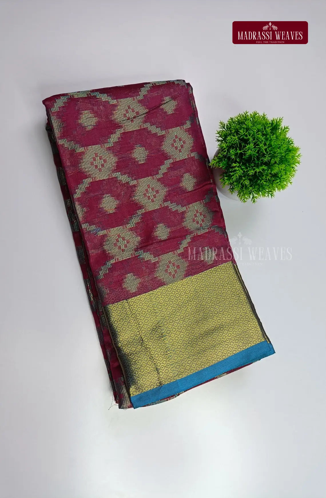 Brasso Cotton Silk Saree