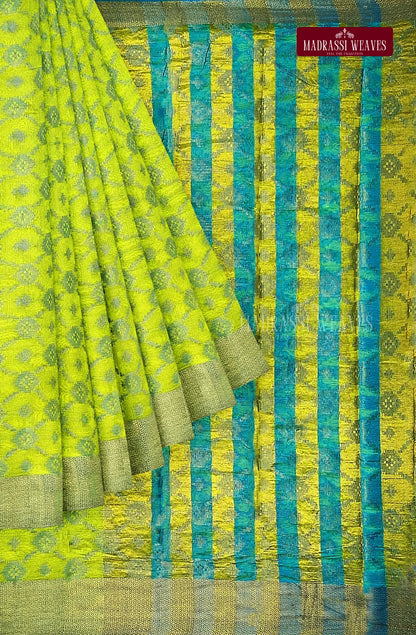 Brasso Cotton Silk Saree
