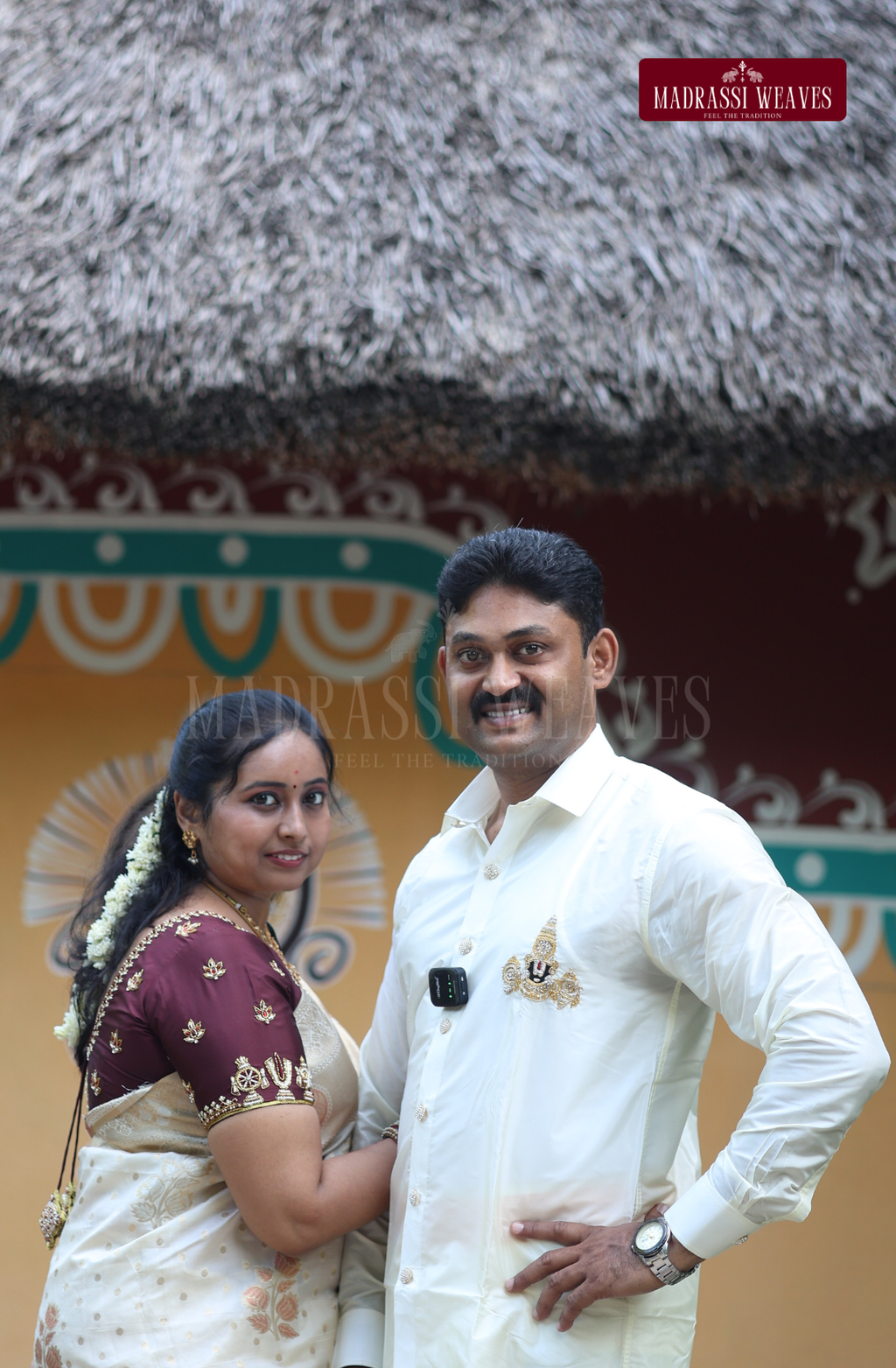 Premium Couple Combo Aari Work Set(HandCrafted) -(DESPATCH TIME 15 DAYS)