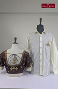 Premium Couple Combo Aari Work Set(HandCrafted) -(DESPATCH TIME 15 DAYS)